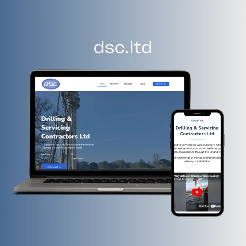 Drilling & Servicing Contractors Ltd Website