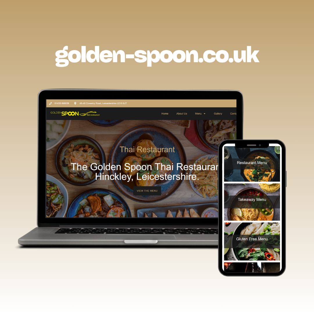 Golden Spoon Thai Restaurant Website