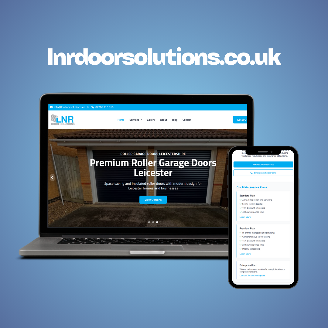 LNR Door Solutions - Leicestershire Website