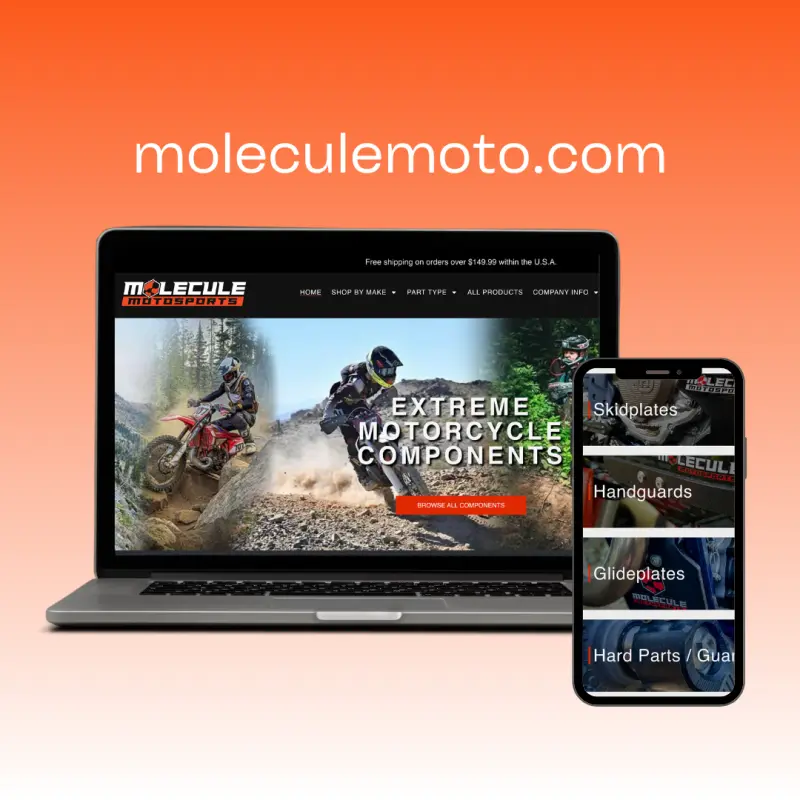 Molecule Motosports Website