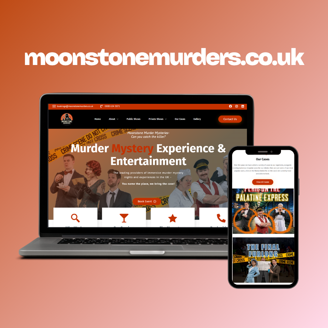Moonstone Murders Website