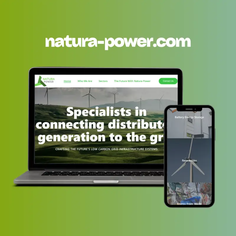 Natura Power Website