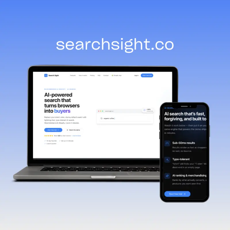 SearchSight Website