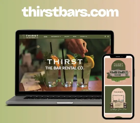 Thirst Bars Website